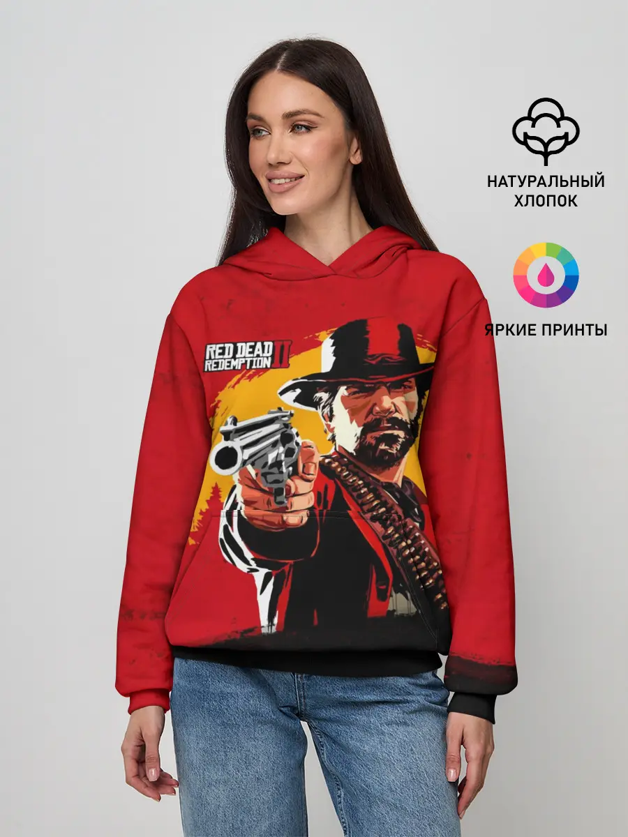 Женское худи / Red Dead Redemption 2