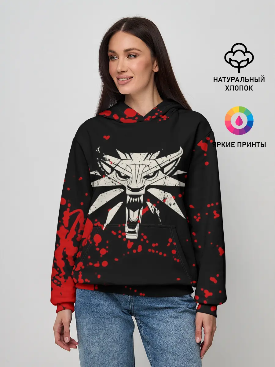 Женское худи / The Witcher Blood