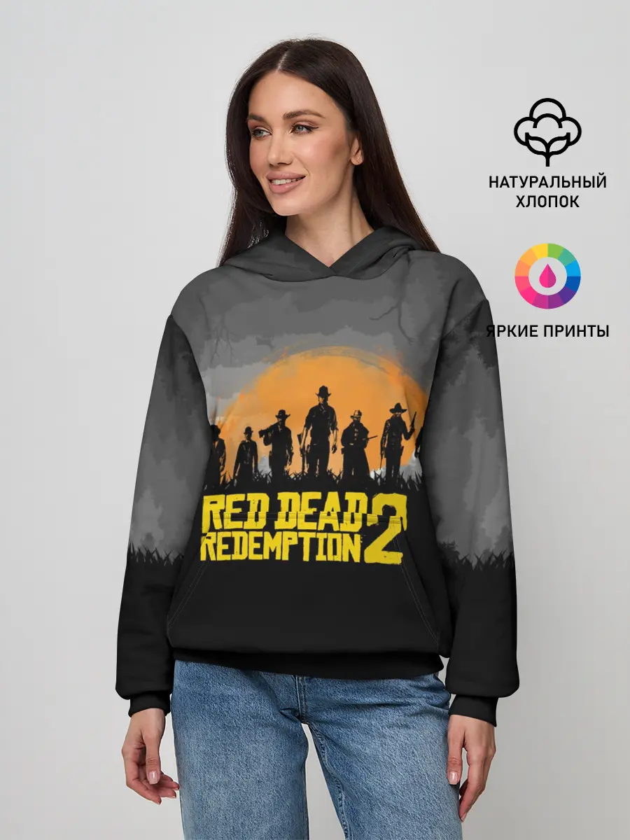 Женское худи / RED DEAD REDEMPTION 2