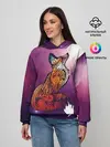 Женское худи / Космическая Лиса