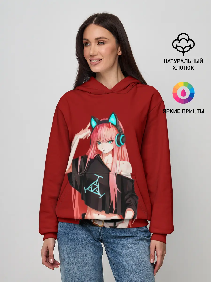 Женское худи / Anime lets play