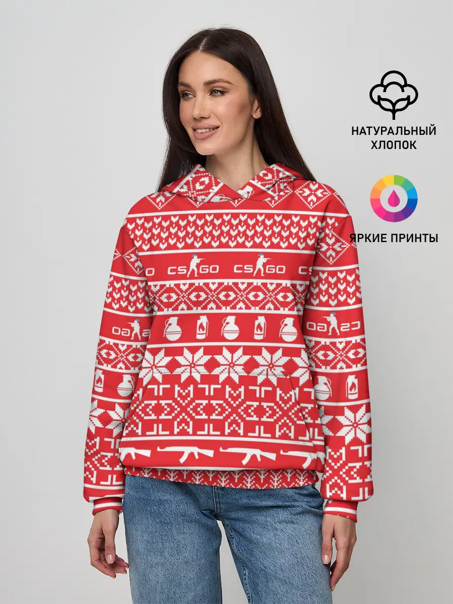 Женское худи / Новый год #9