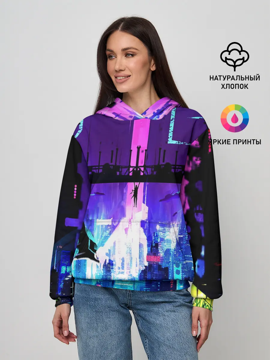 Женское худи / CYBERPUNK