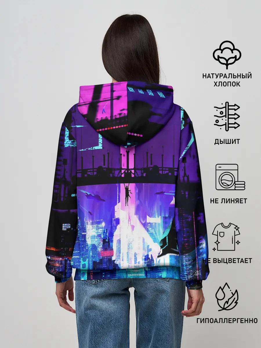 Женское худи / CYBERPUNK