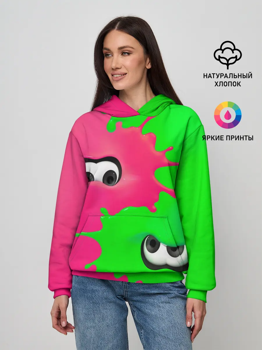 Женское худи / Splatoon