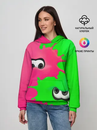 Женское худи / Splatoon
