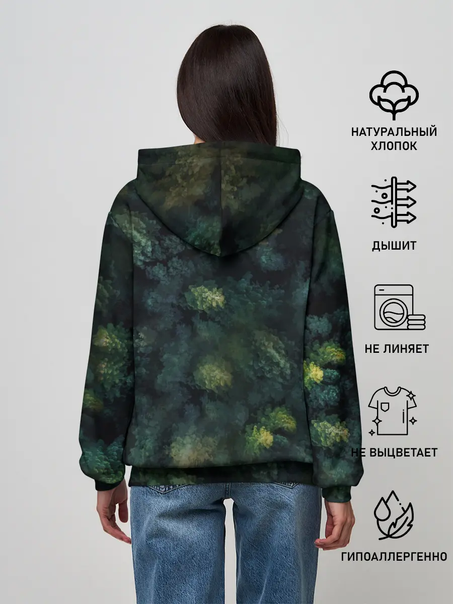 Женское худи / Лисичка в Лесу