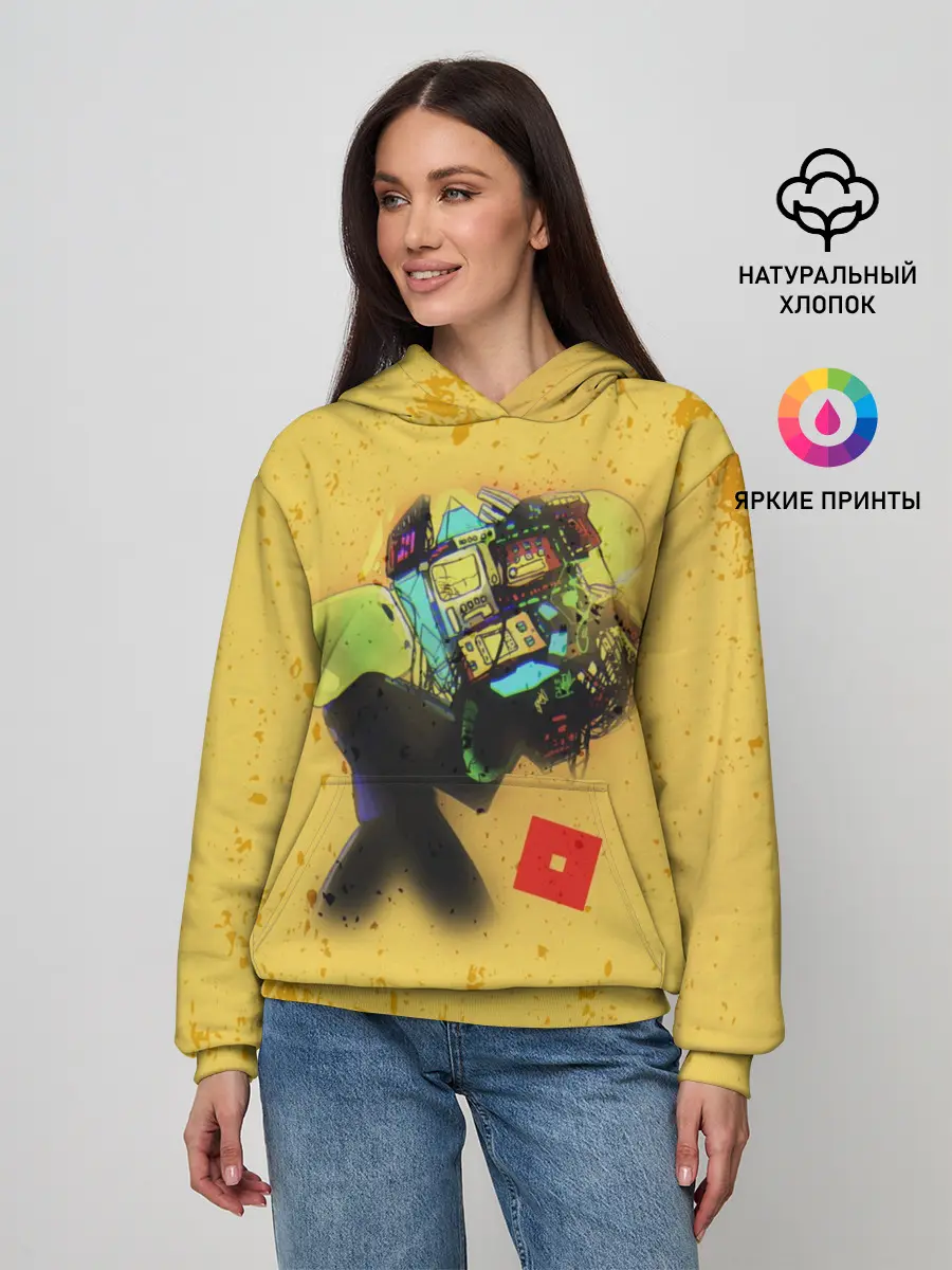 Женское худи / ROBLOX Grunge ART