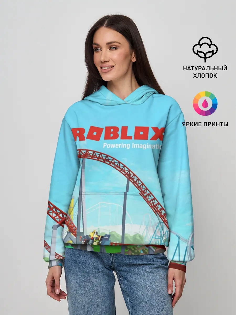 Женское худи / ROBLOX: Powering Imagination