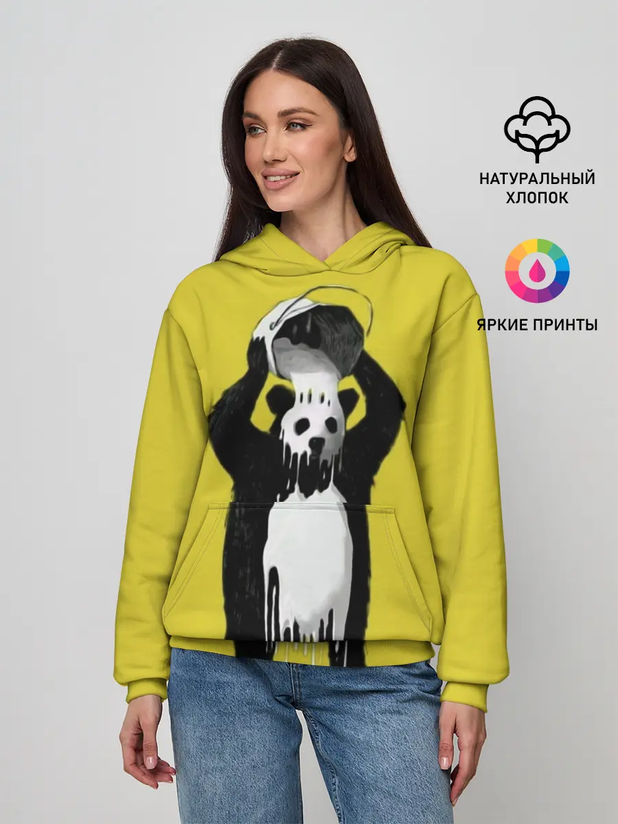 Женское худи / панда