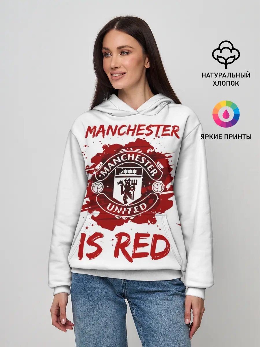 Женское худи / Манчестер Юнайтед