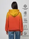 Женское худи / Пика - пика оранжевый