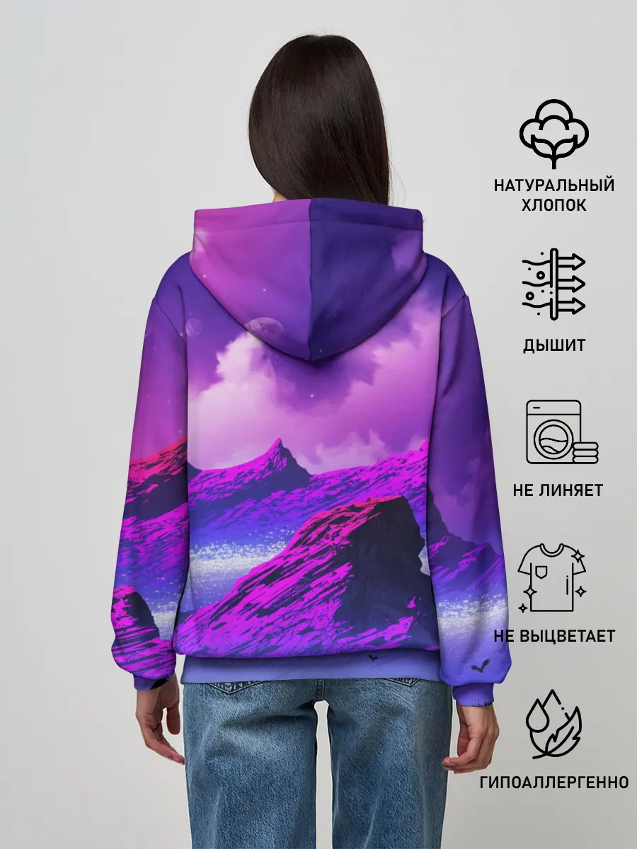 Женское худи / No Mans Sky