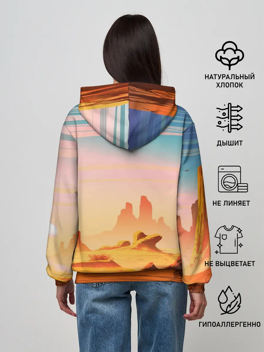 Женское худи / Red Dead Redemption