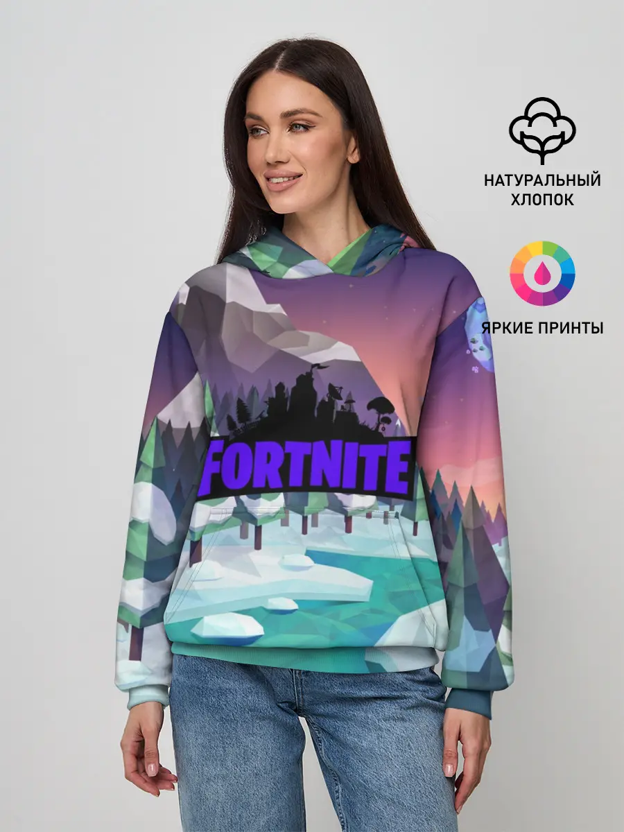Женское худи / fortnite
