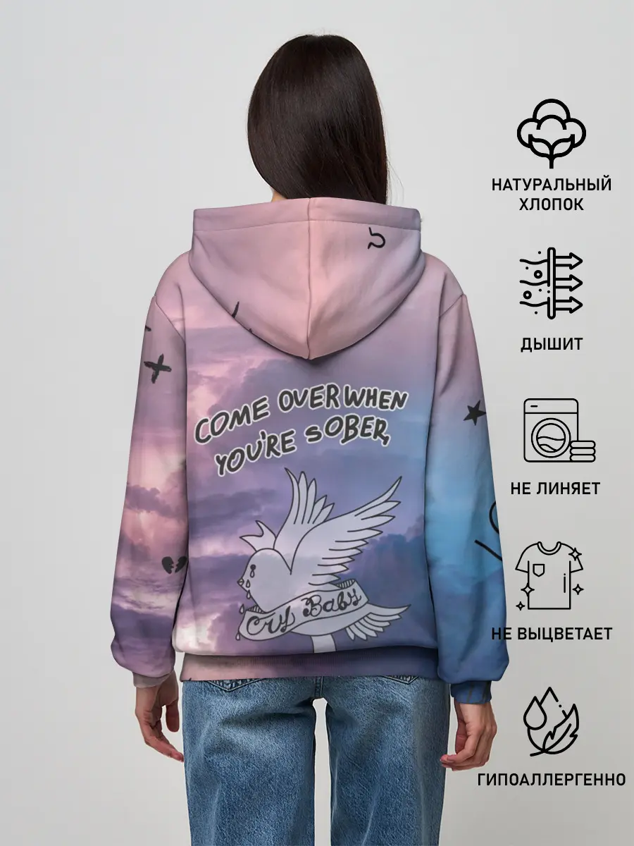 Женское худи / Lil Peep