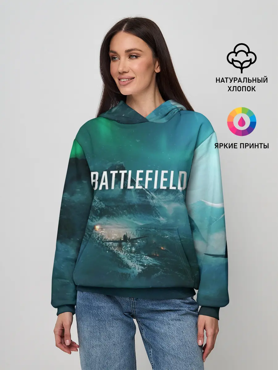 Женское худи / BATTLEFIELD