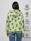 Женское худи / Веселый кактус