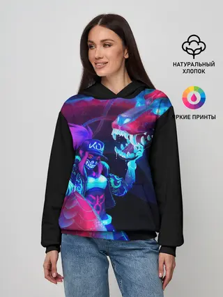Женское худи / Akali. KDA