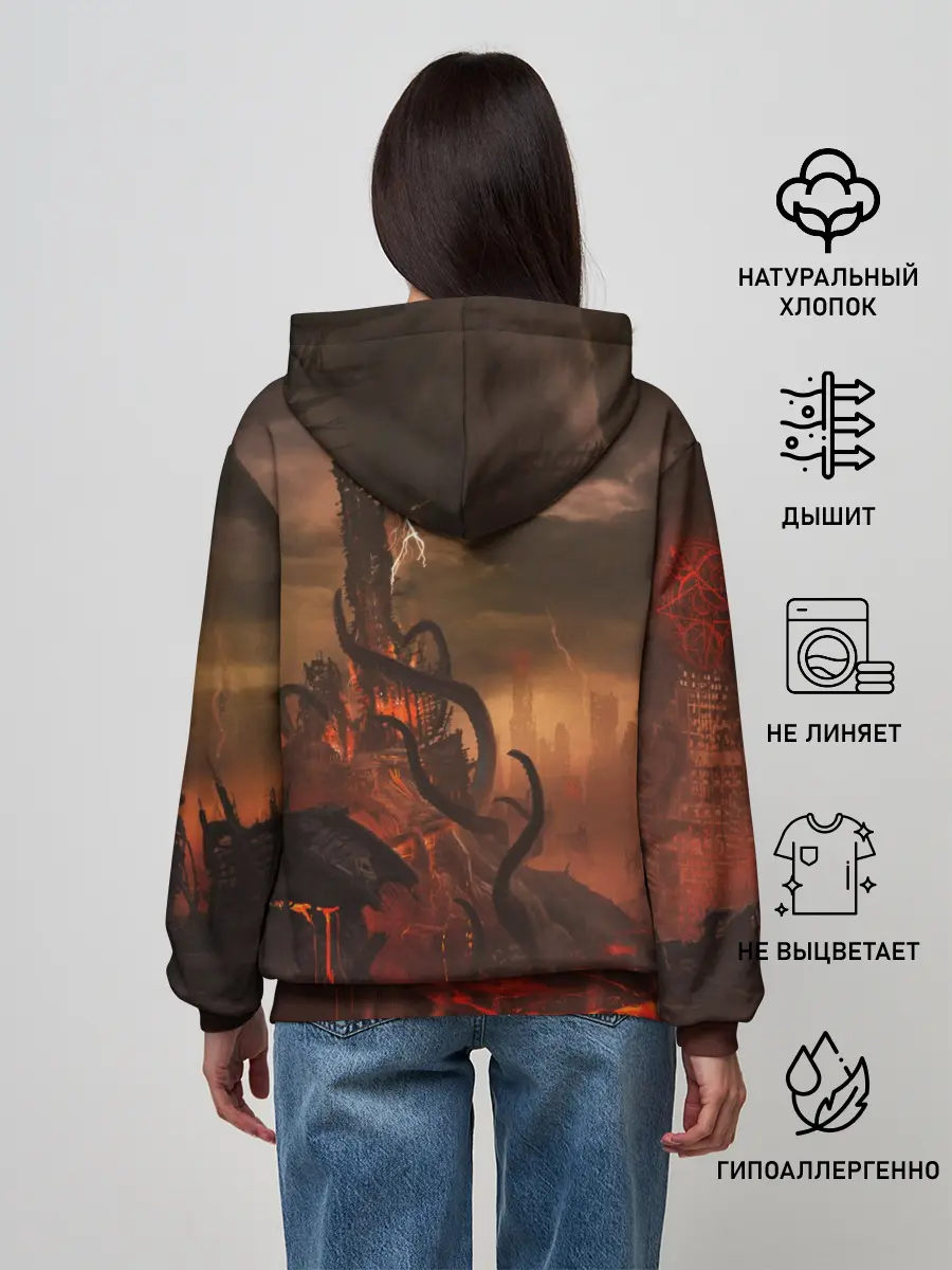 Женское худи / DOOM