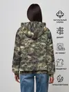 Женское худи / Камуфляж с ленивцами