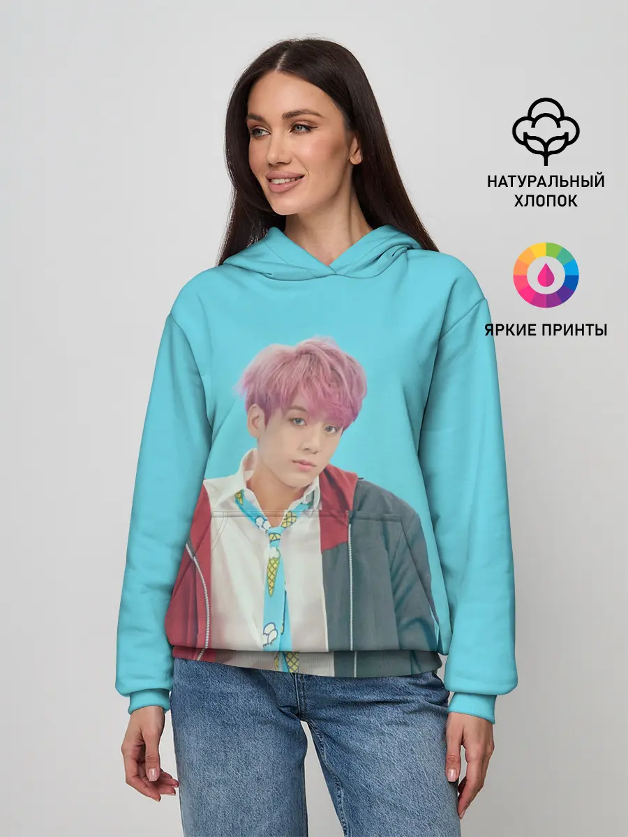 Женское худи / BTS. Jungkook