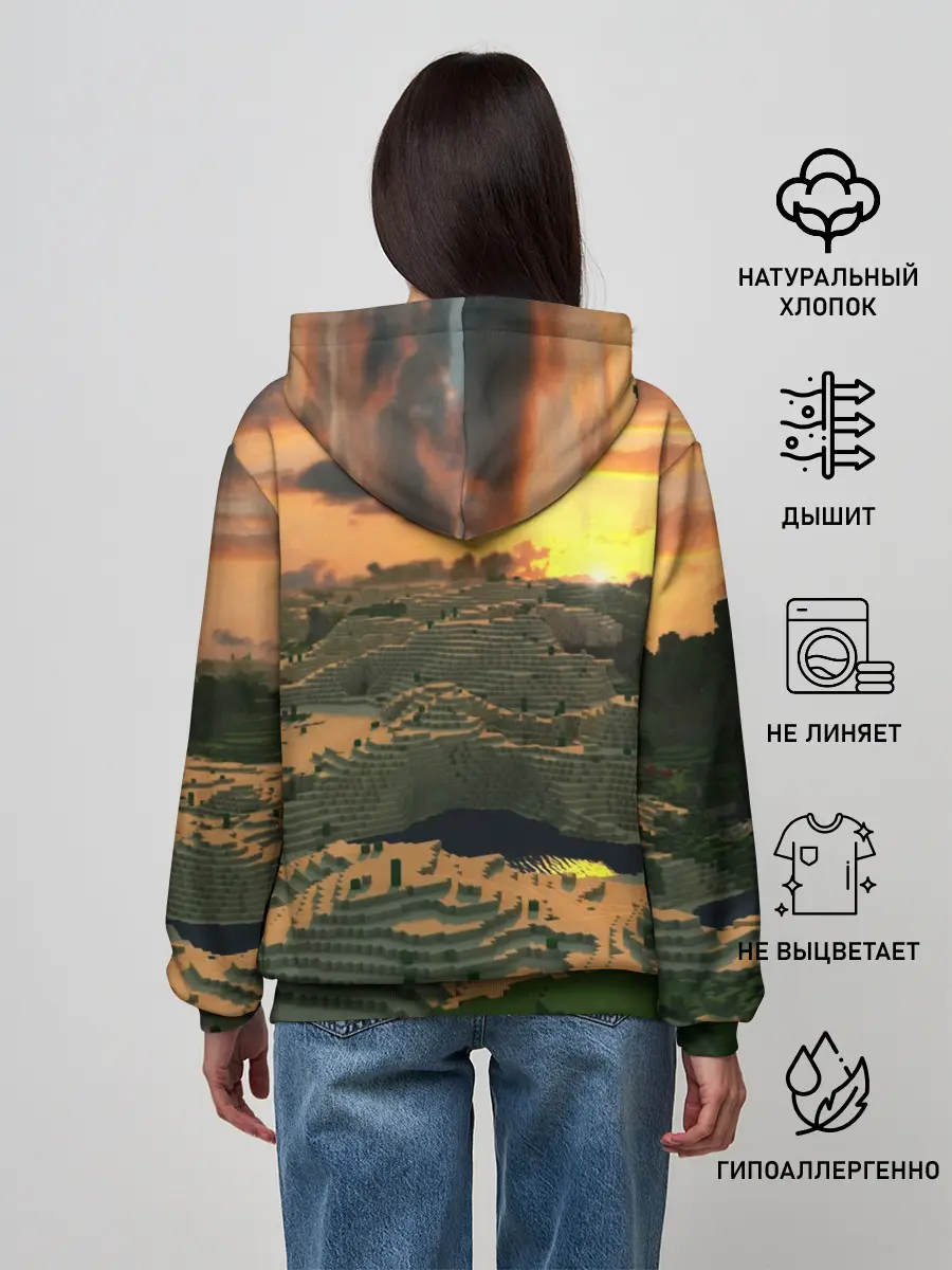 Женское худи / MINECRAFT