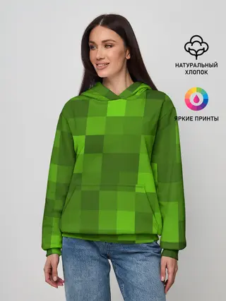 Женское худи / Minecraft