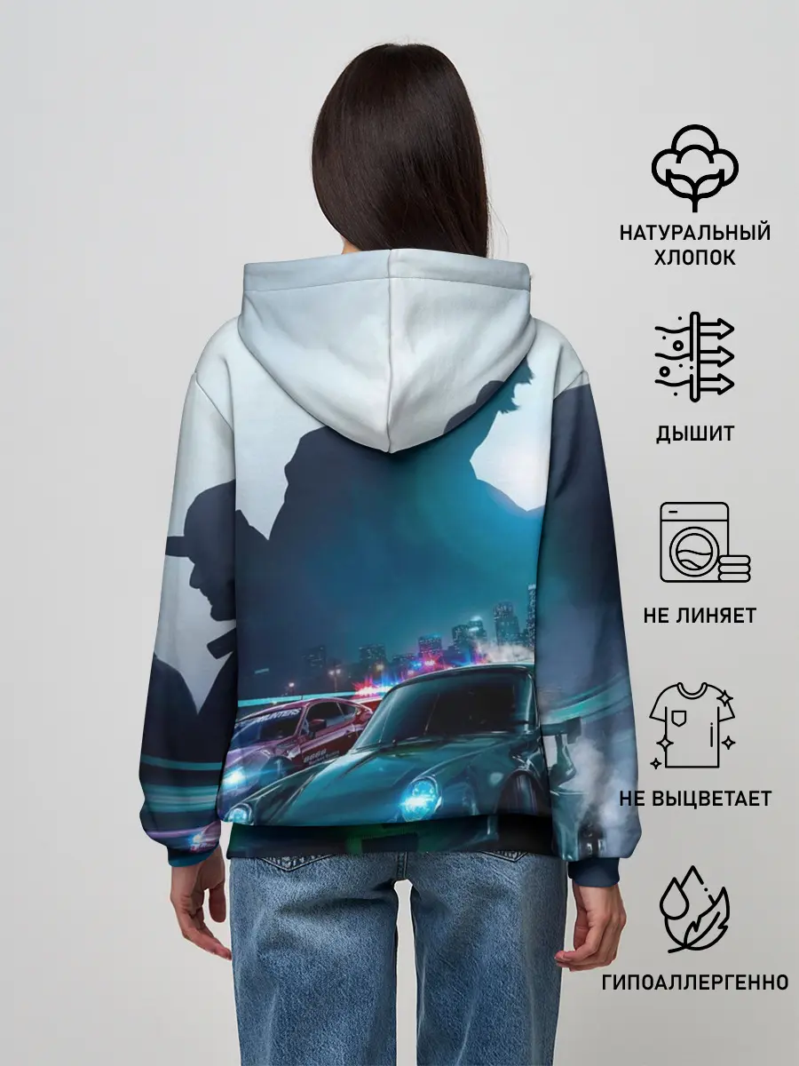 Женское худи / Need for Speed