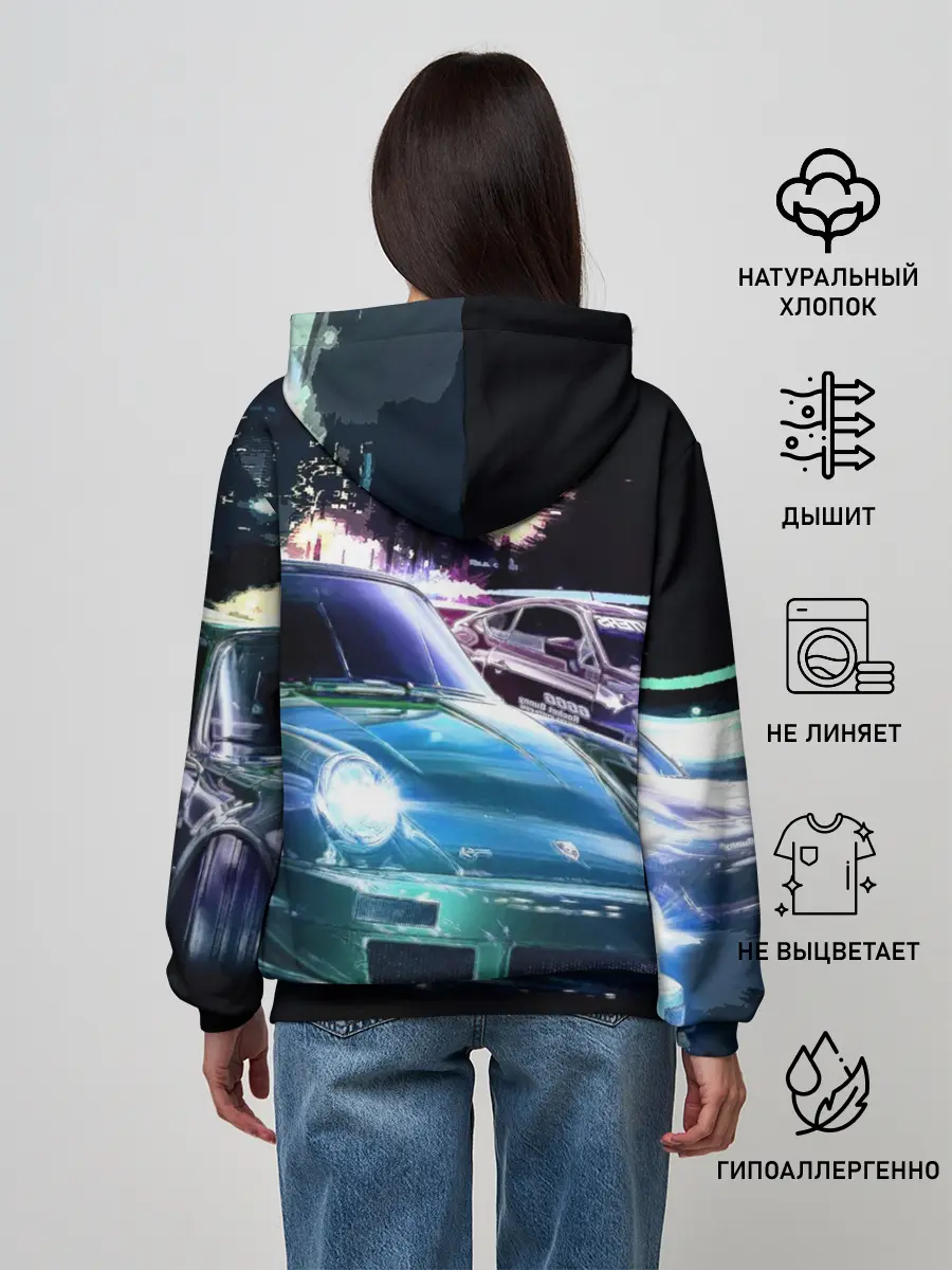 Женское худи / Need for Speed