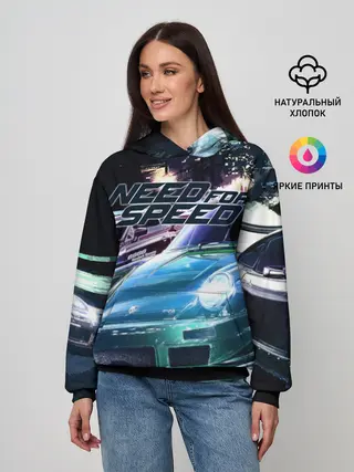 Женское худи / Need for Speed