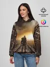 Женское худи / Metro 2033 постапокалипсис