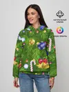 Женское худи / Ёлка новогодняя