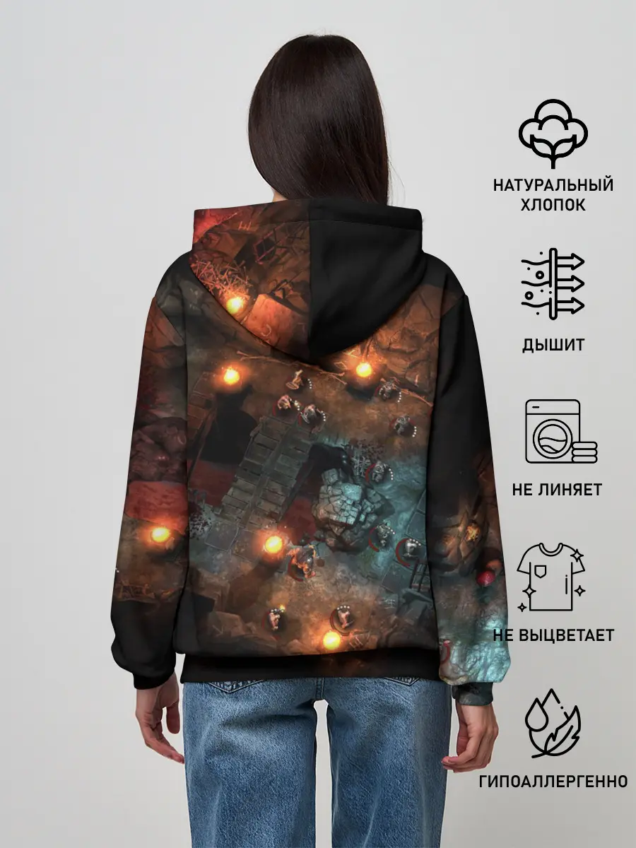 Женское худи / Warhammer