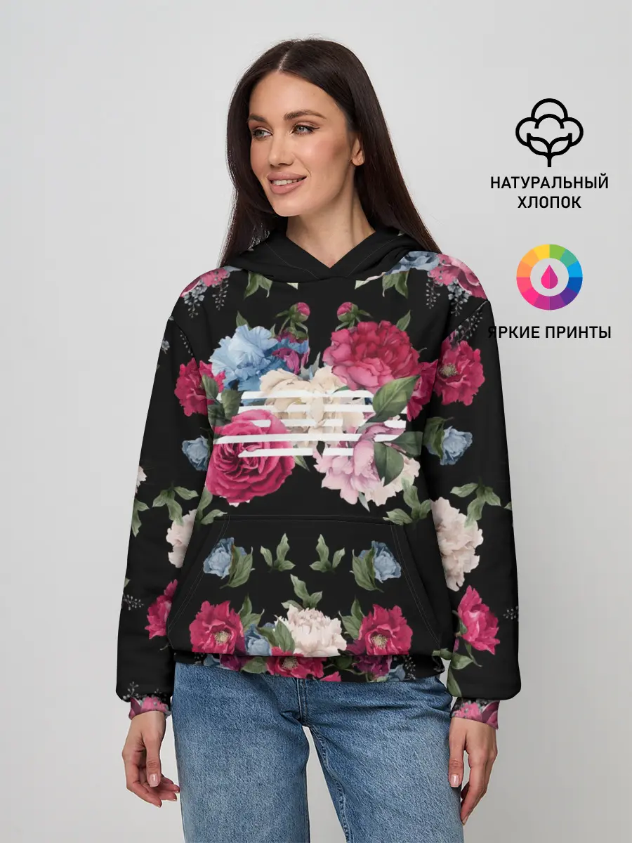 Женское худи / Flower Road