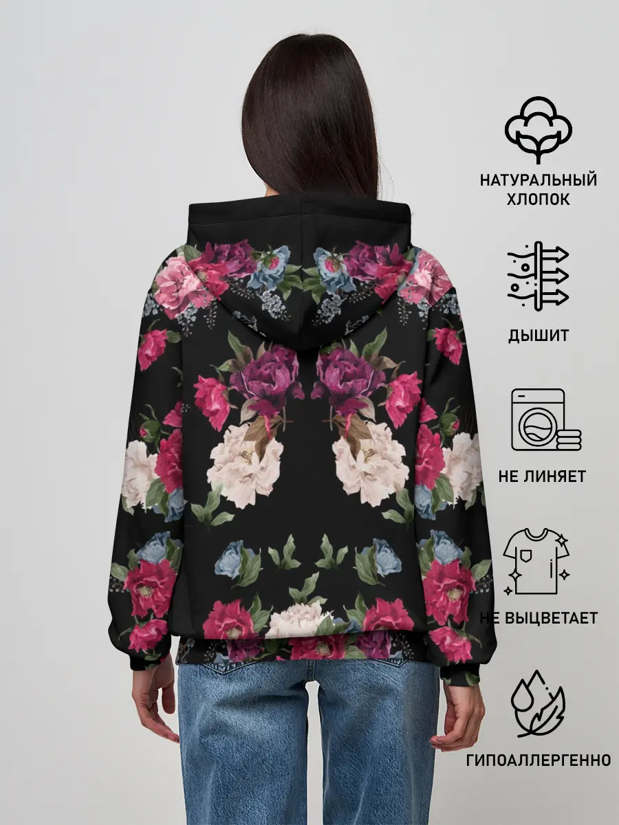 Женское худи / Flower Road