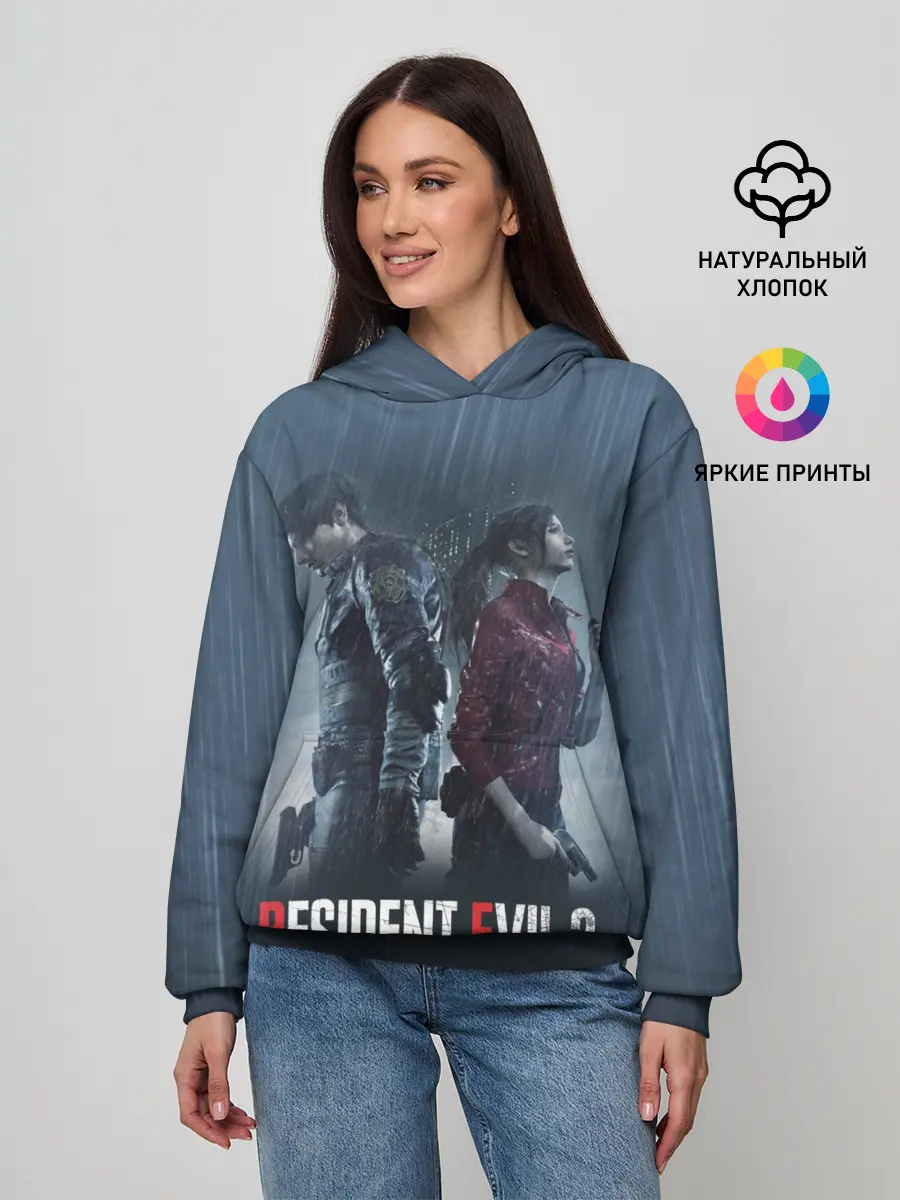 Женское худи / Resident Evil 2 Remake