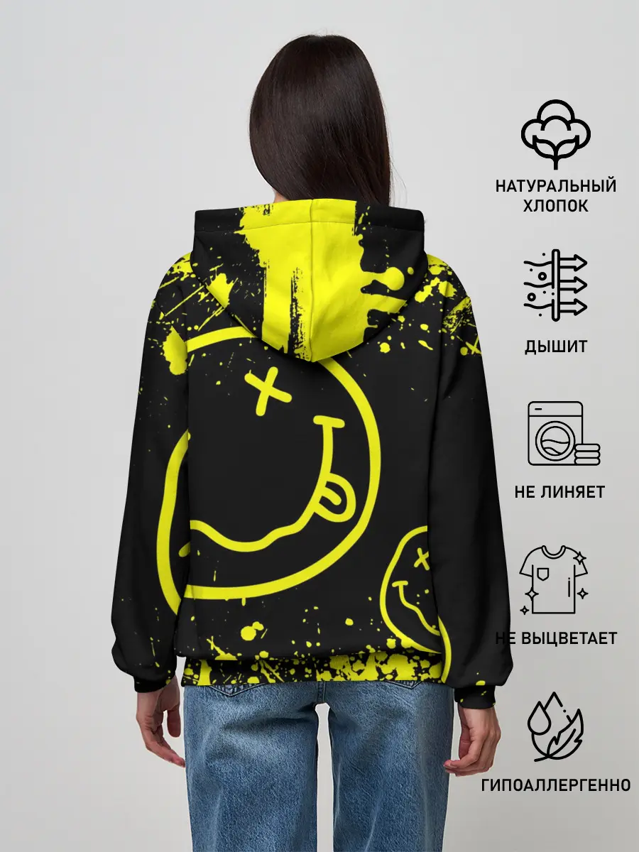 Женское худи / Nirvana