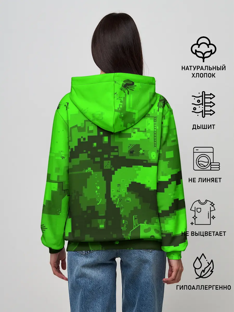 Женское худи / Minecraft