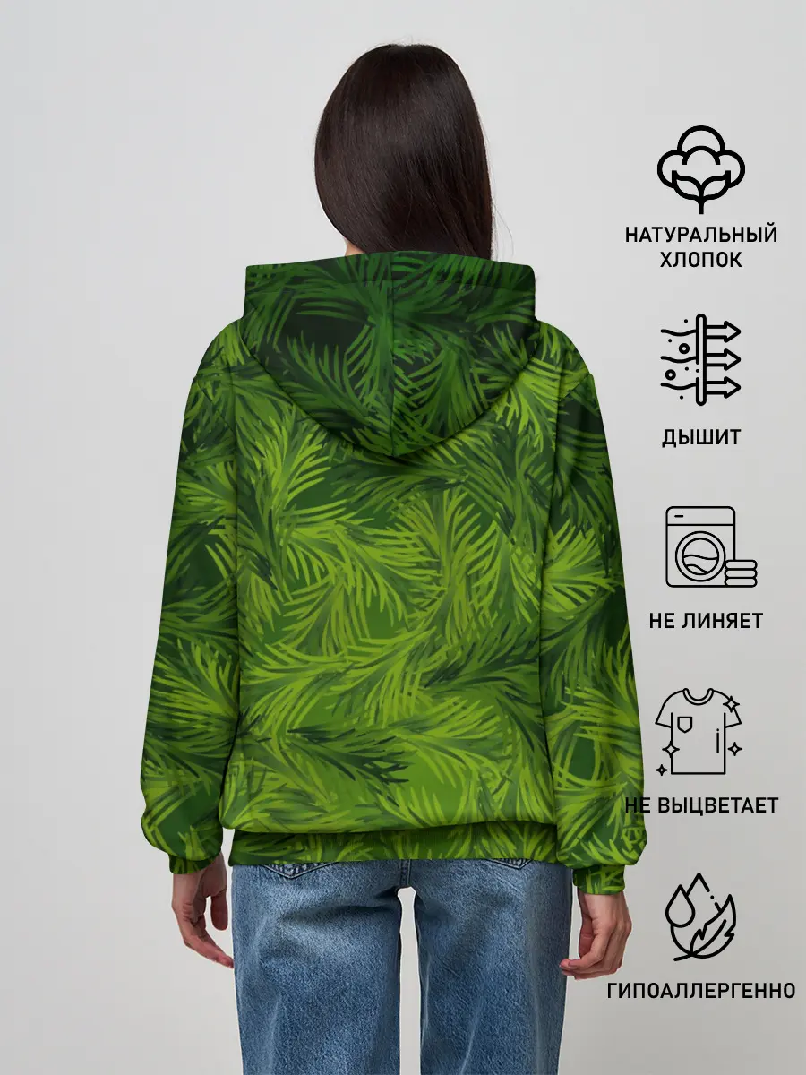 Женское худи / Гринч