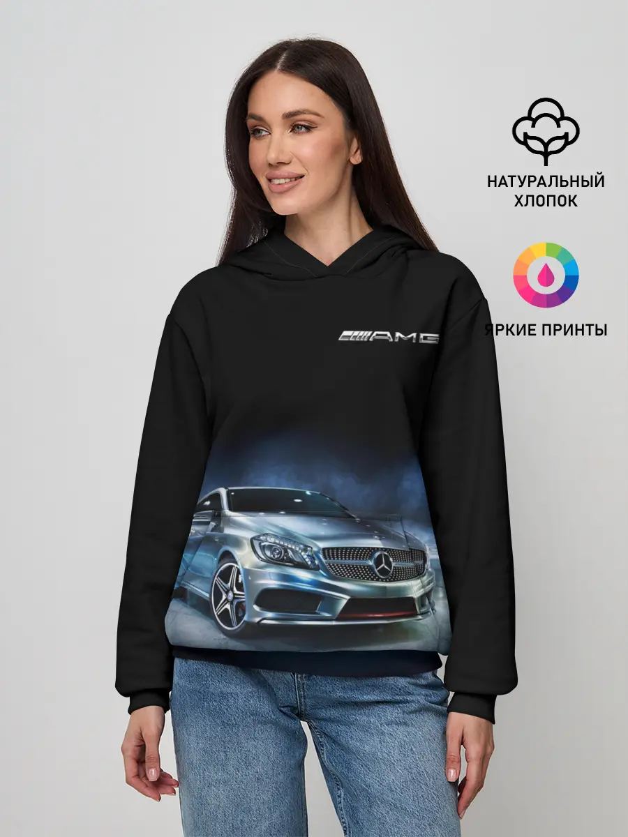 Женское худи / Mercedes AMG