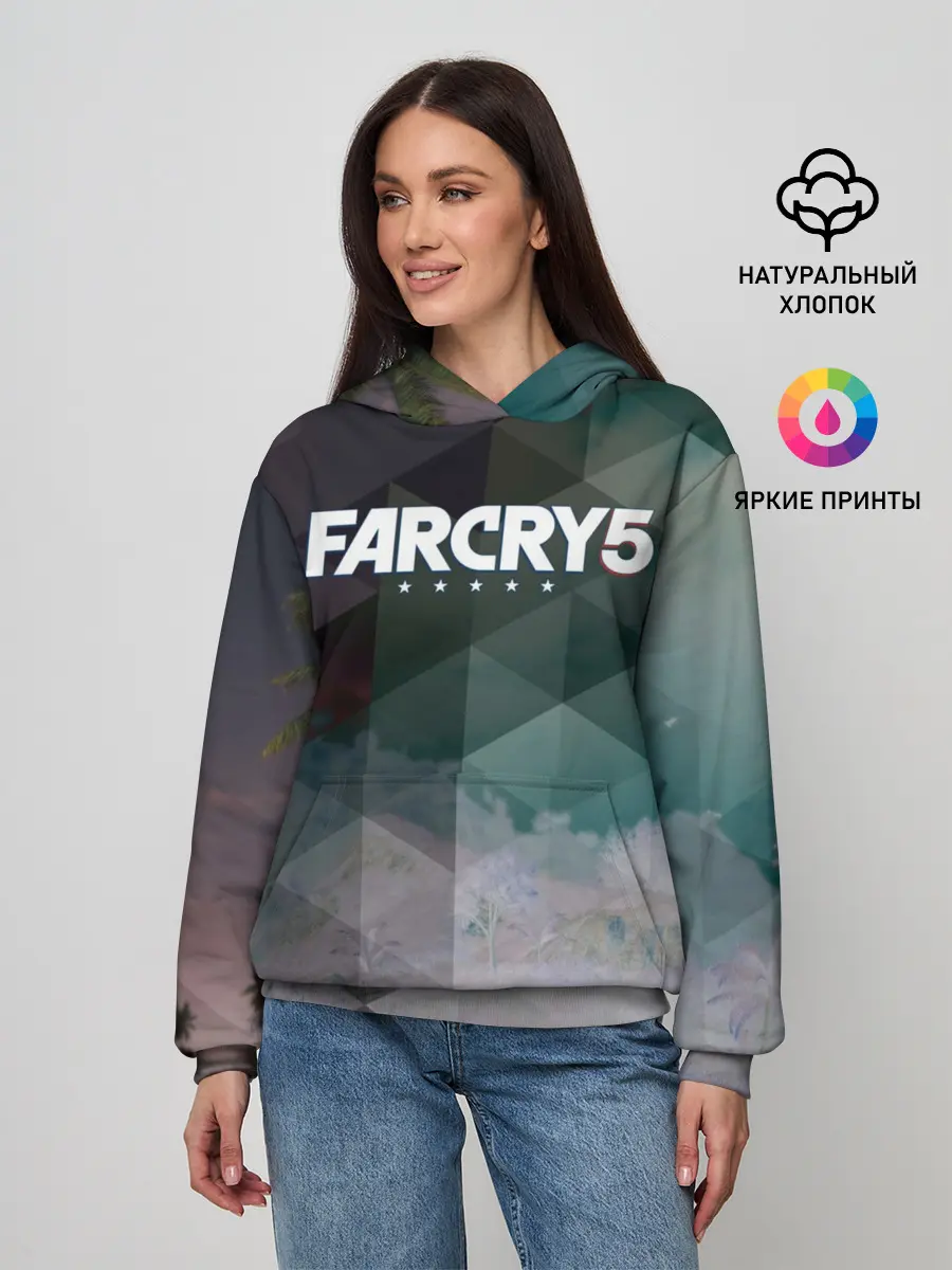 Женское худи / FarCry polygon