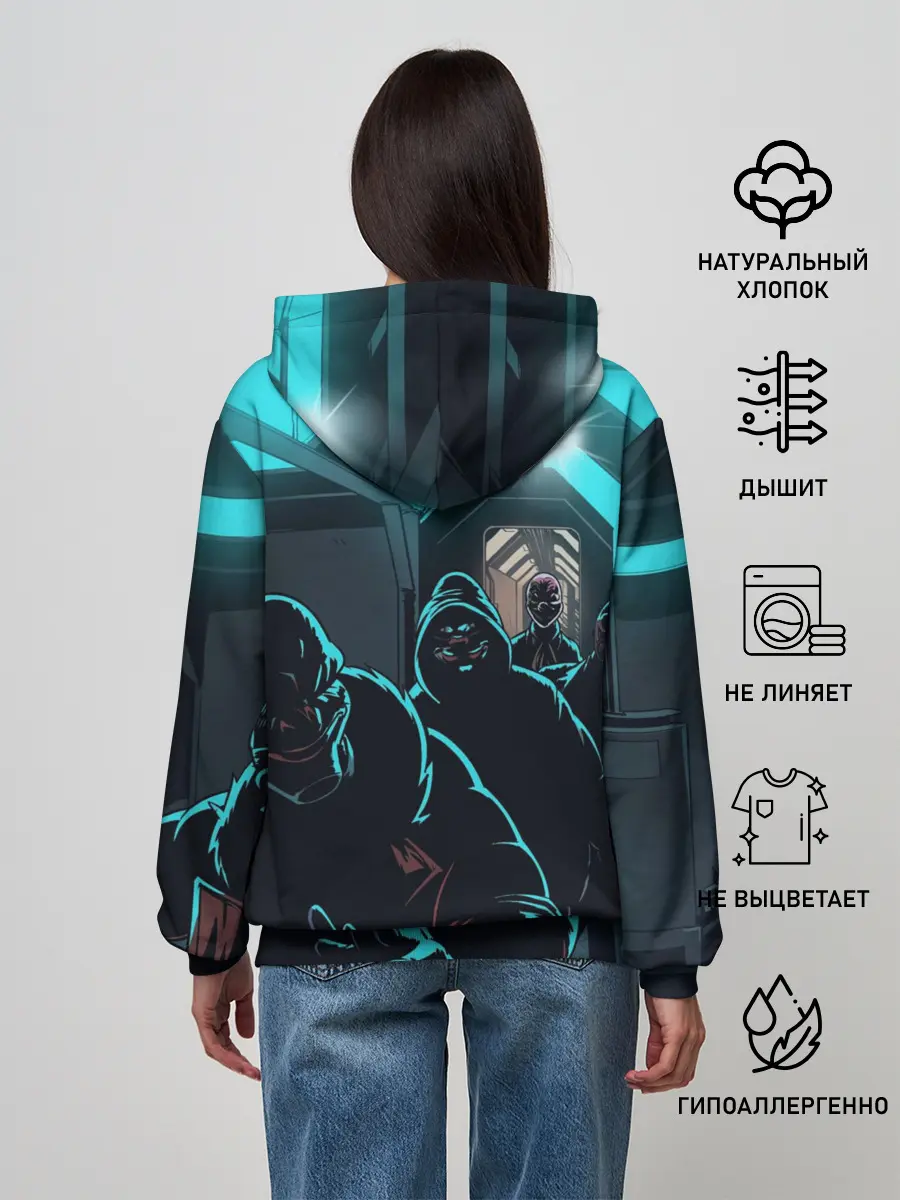 Женское худи / Payday 2