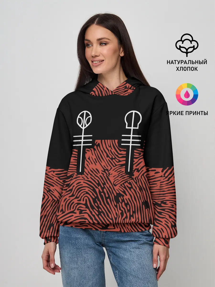 Женское худи / Twenty One Pilots - Blurryface