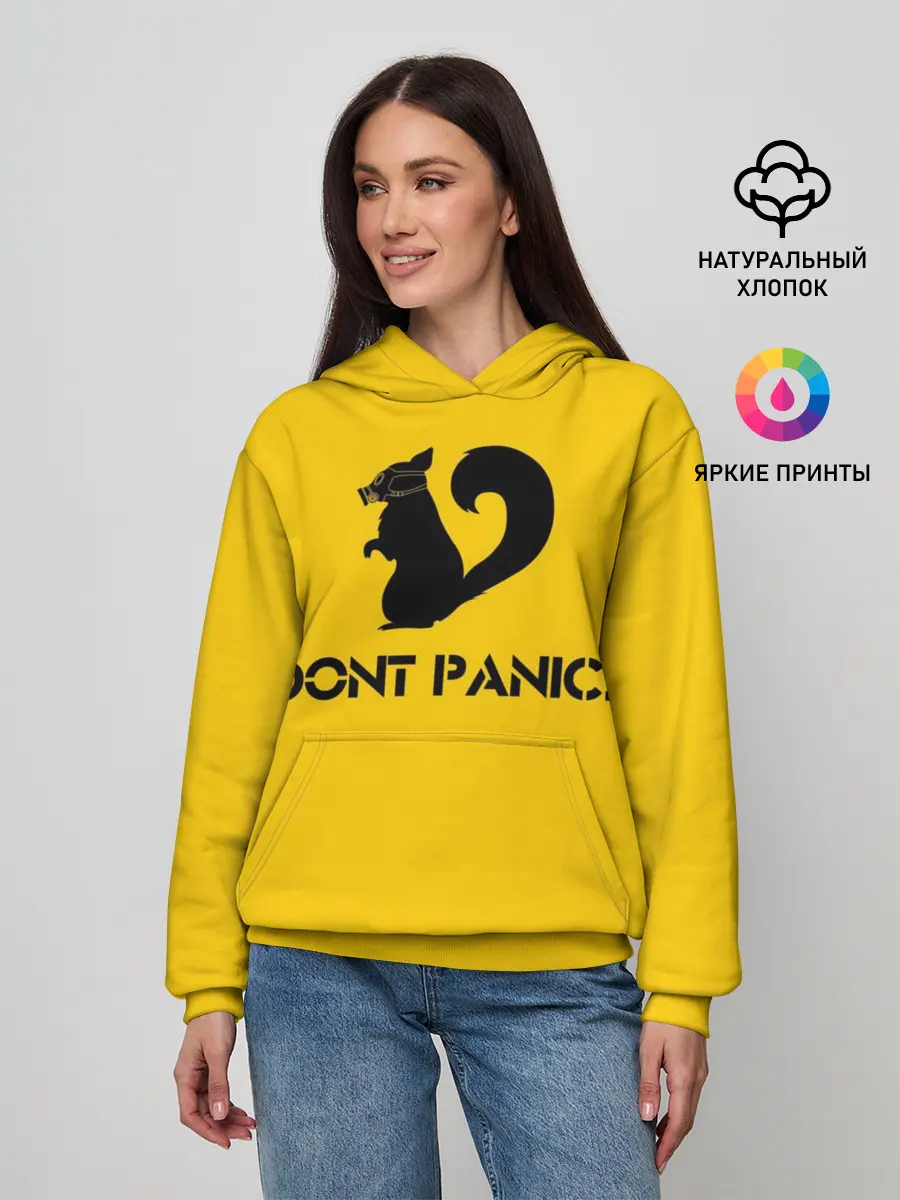 Женское худи / Dont Panic.