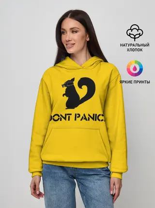 Женское худи / Dont Panic.
