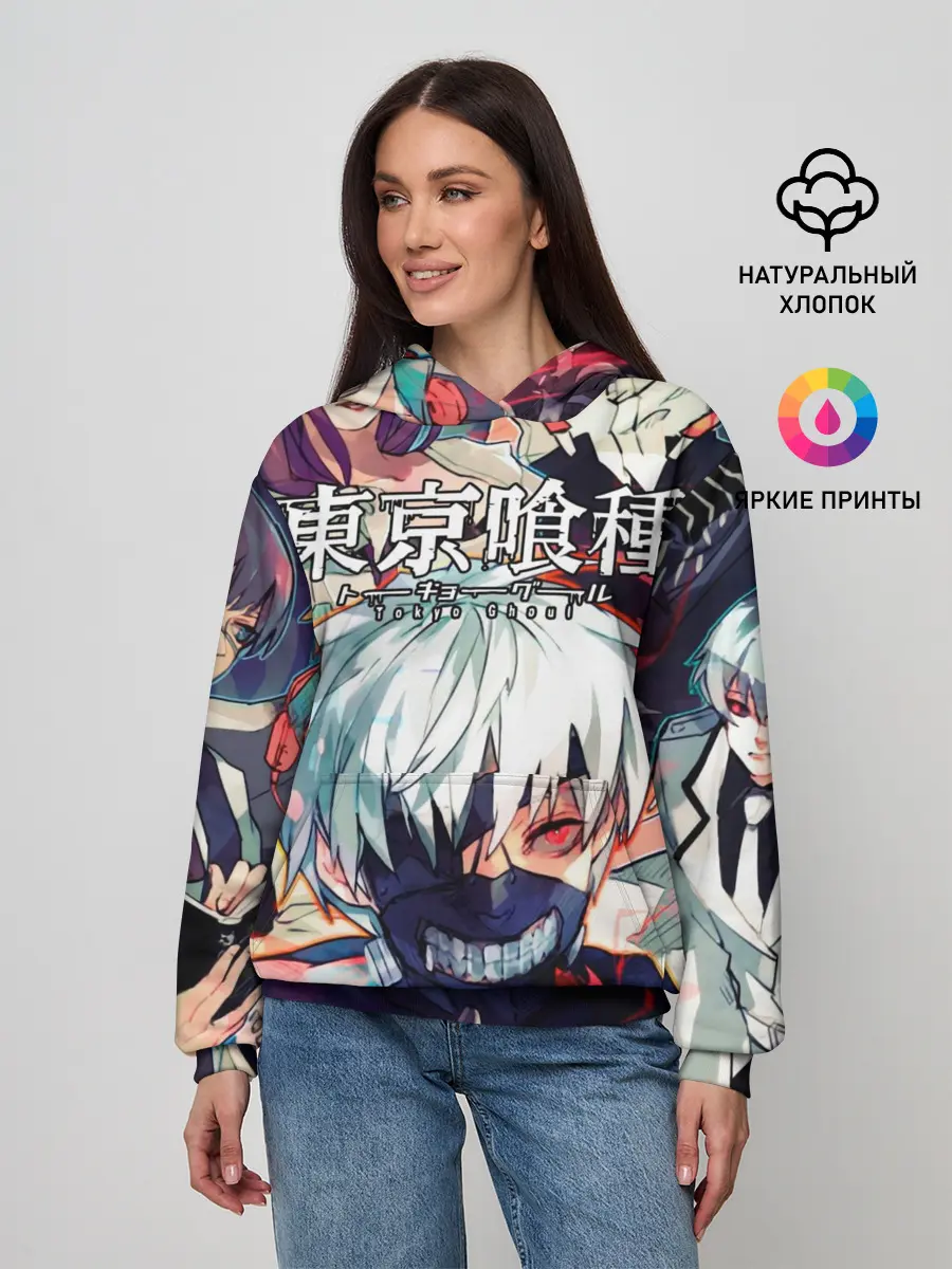 Женское худи / Tokyo Ghoul