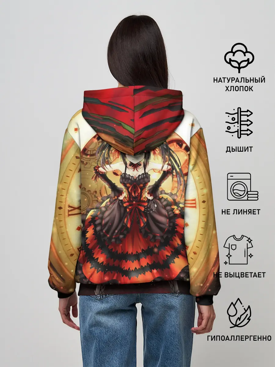 Женское худи / Date A Live - Kurumi Tokisaki