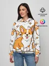 Женское худи / Корги