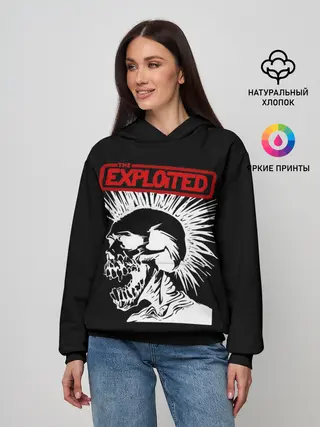 Женское худи / The Exploited